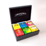 Box Madera negra abierta Twinings