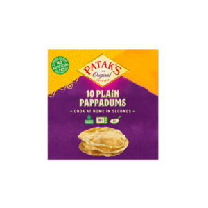 Pappadums Sauce 10pce 100grs Pappadums Sauce 10pce 100grs